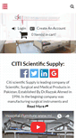 Mobile Screenshot of citiscientific.com